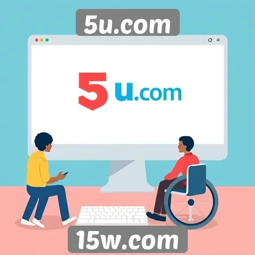 Acessibilidade e interface do usuário em 5u.com
